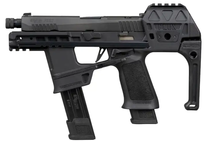 SIG SAUER P320 FLUX TACOPS 9MM 5.5" T.B. O.R., PCB, 2-30RD/ 2-21RD MAG